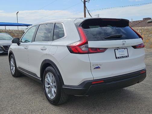 Platinum White Pearl 2025 Honda CR-V EX
