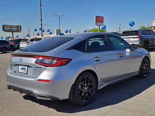 Solar Silver Metallic 2026 Honda Civic Sport