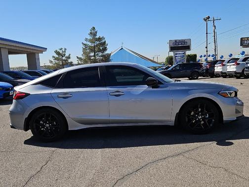 Solar Silver Metallic 2026 Honda Civic Sport