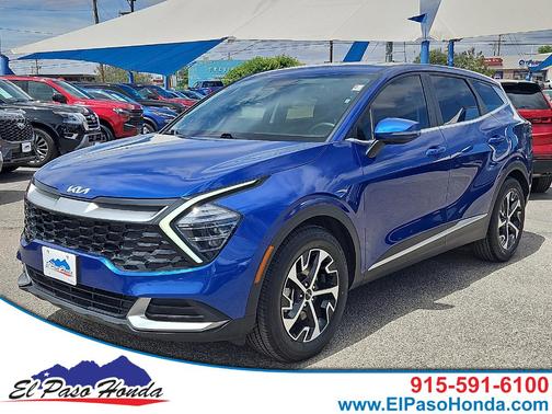 Sapphire Blue 2024 Kia Sportage EX