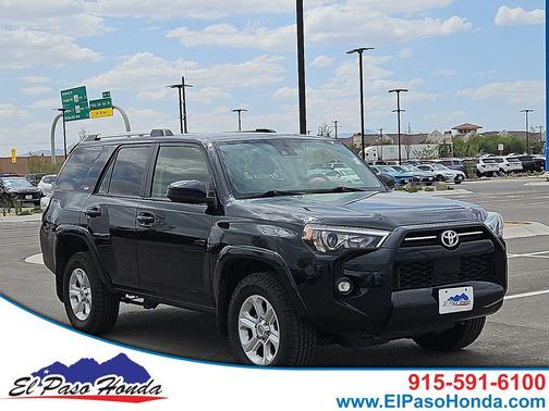 Midnight Black Metallic 2024 Toyota 4Runner SR5