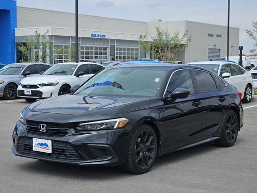 Crystal Black Pearl 2024 Honda Civic LX