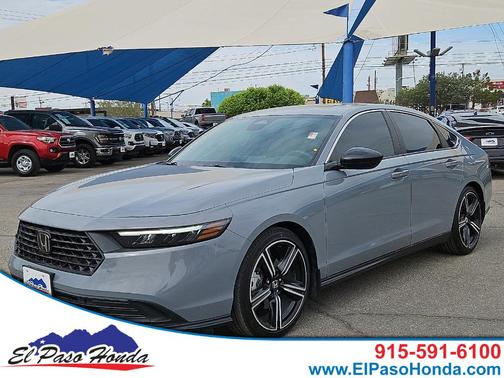 Urban Gray Pearl 2024 Honda Accord Hybrid Sport