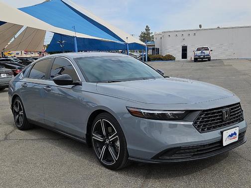 Urban Gray Pearl 2024 Honda Accord Hybrid Sport
