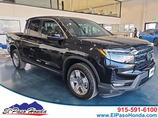 Crystal Black Pearl 2026 Honda Ridgeline RTL Truck