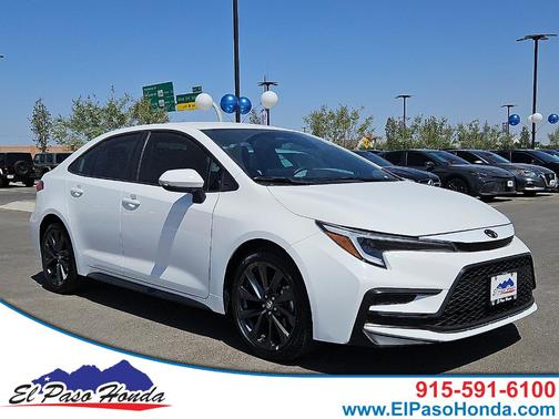 White 2025 Toyota Corolla SE