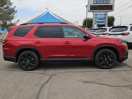 Radiant Red Metallic 2026 Honda Pilot Black Edition