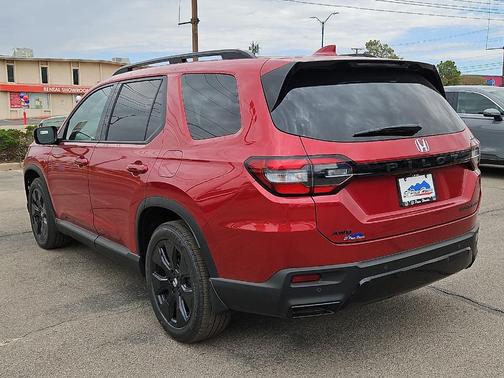 Radiant Red Metallic 2026 Honda Pilot Black Edition