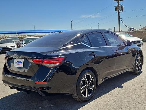 Black 2025 Nissan Sentra SV