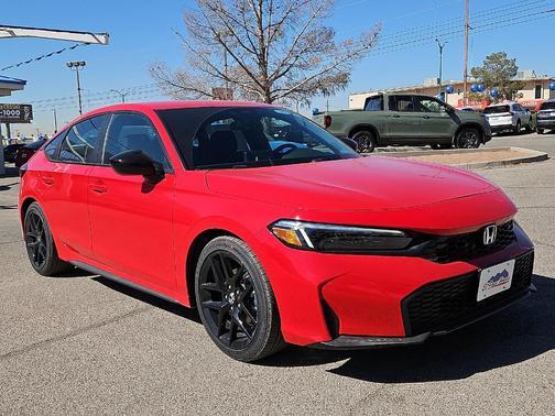 Milano Red 2026 Honda Civic Sport