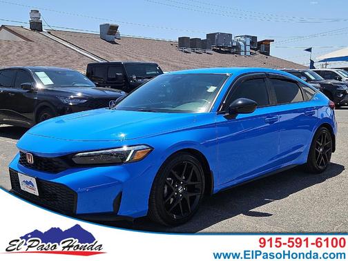 Boost Blue Pearl 2025 Honda Civic Sport