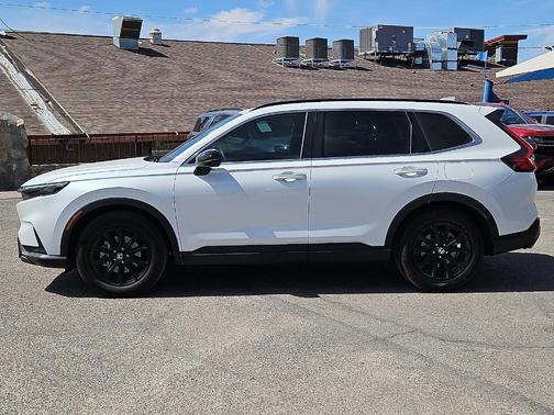 Platinum White Pearl 2025 Honda CR-V Hybrid Sport