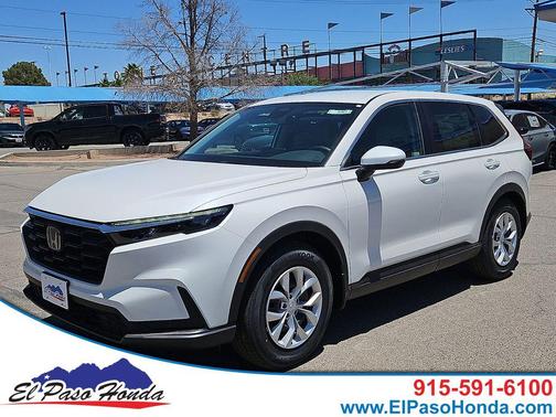 Platinum White Pearl 2026 Honda CR-V LX
