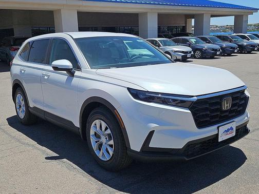 Platinum White Pearl 2026 Honda CR-V LX