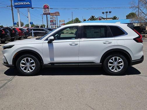 Platinum White Pearl 2026 Honda CR-V LX