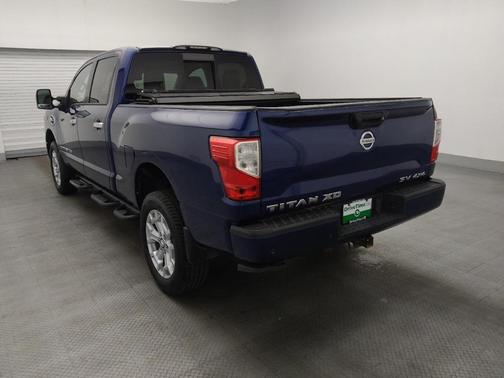 Deep Blue Pearl Metallic 2021 Nissan Titan XD SV