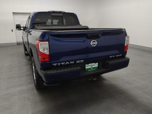 Deep Blue Pearl Metallic 2021 Nissan Titan XD SV