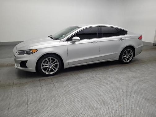 Ingot Silver Metallic 2019 Ford Fusion SEL