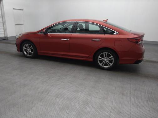 Scarlet Red 2019 Hyundai SONATA SEL