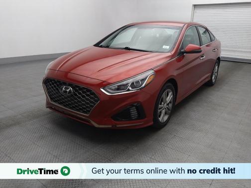 Scarlet Red 2019 Hyundai SONATA SEL