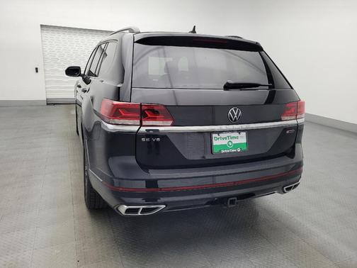 Deep Black Pearl 2021 Volkswagen Atlas 3.6L SE w/Technology