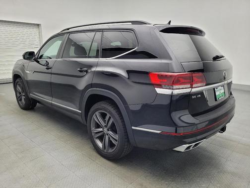Deep Black Pearl 2021 Volkswagen Atlas 3.6L SE w/Technology