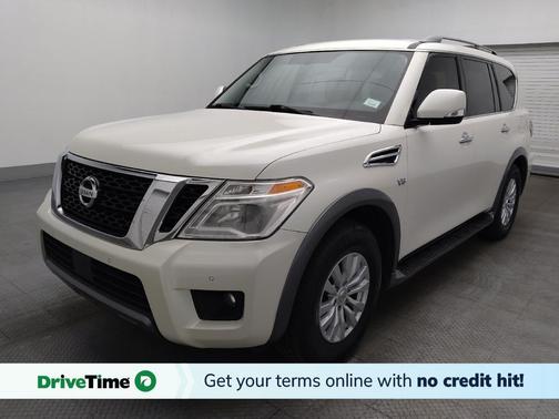 Pearl White Tricoat 2019 Nissan Armada SV