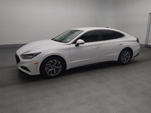 Quartz White 2020 Hyundai SONATA SEL