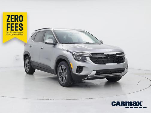 Gray 2024 Kia Seltos S