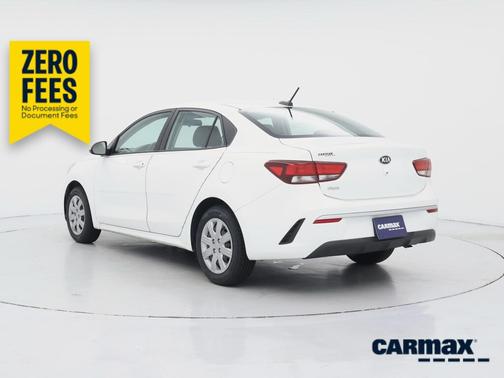 White 2021 Kia Rio LX