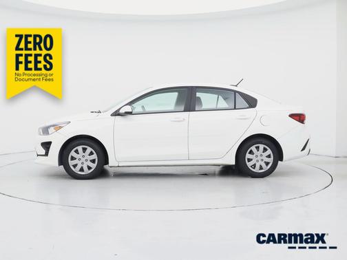 White 2021 Kia Rio LX