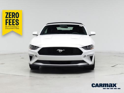 White 2021 Ford Mustang Ecoboost Premium
