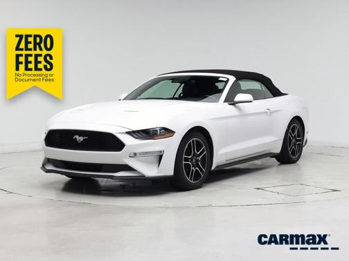 White 2021 Ford Mustang Ecoboost Premium