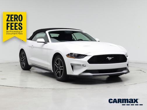 White 2021 Ford Mustang Ecoboost Premium