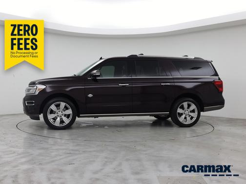 Burgundy 2024 Ford Expedition Max King Ranch