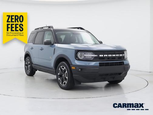 Blue 2022 Ford Bronco Sport Outer Banks