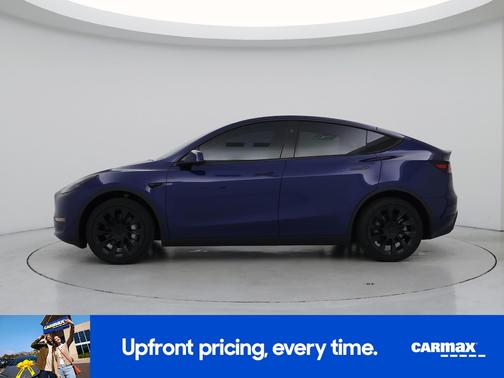 Blue 2024 Tesla Model Y Long Range