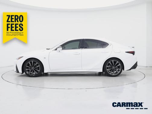 White 2023 Lexus IS 350 F-Sport