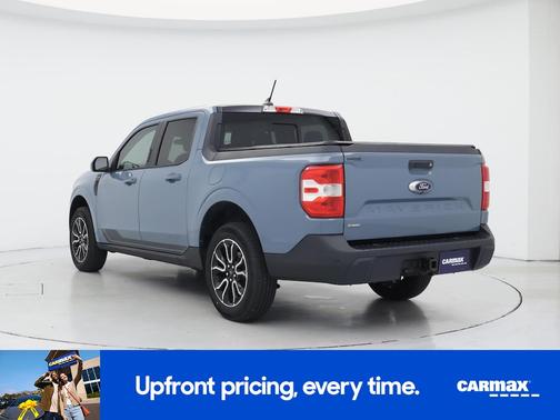 Blue 2022 Ford Maverick Lariat