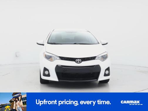 White 2016 Toyota Corolla S Plus