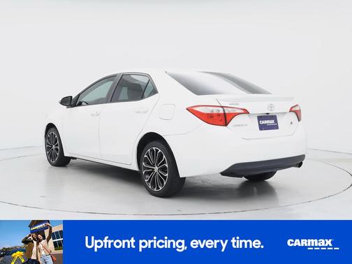 White 2016 Toyota Corolla S Plus