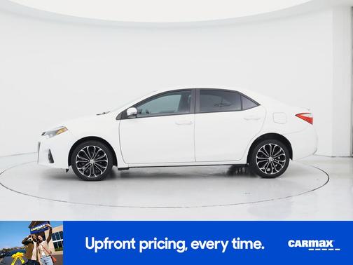 White 2016 Toyota Corolla S Plus