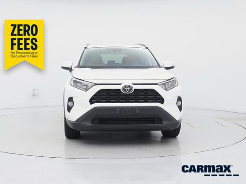 White 2020 Toyota RAV4 XLE