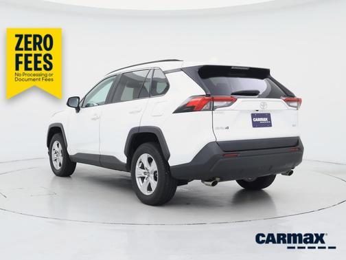 White 2020 Toyota RAV4 XLE
