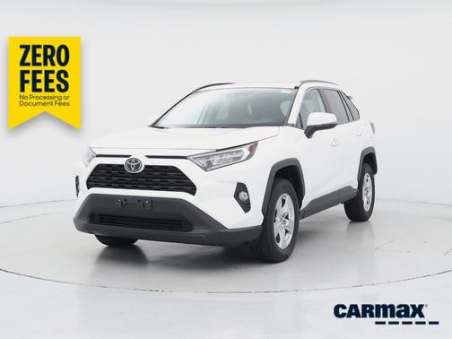 White 2020 Toyota RAV4 XLE