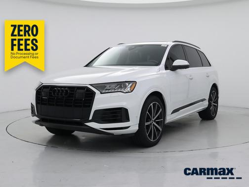 White 2021 Audi Q7 Prestige