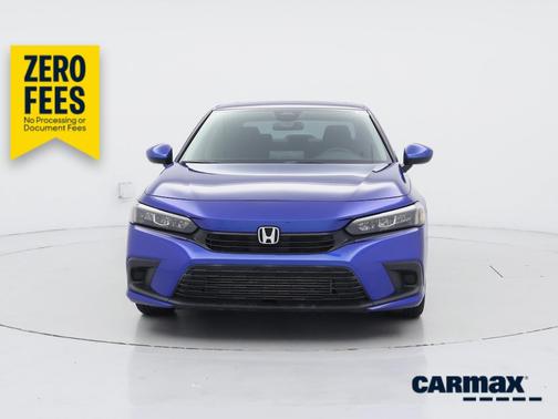 Blue 2022 Honda Civic EX