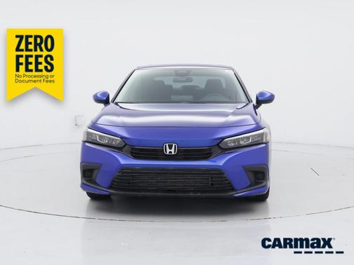Blue 2022 Honda Civic EX