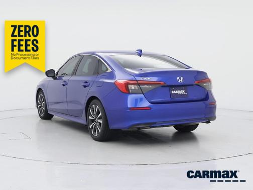 Blue 2022 Honda Civic EX