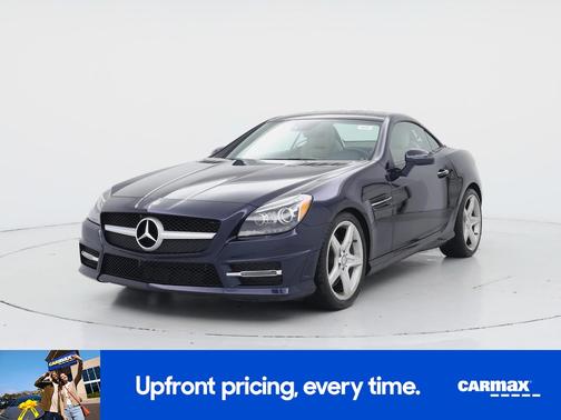 Blue 2016 Mercedes-Benz SLK-Class